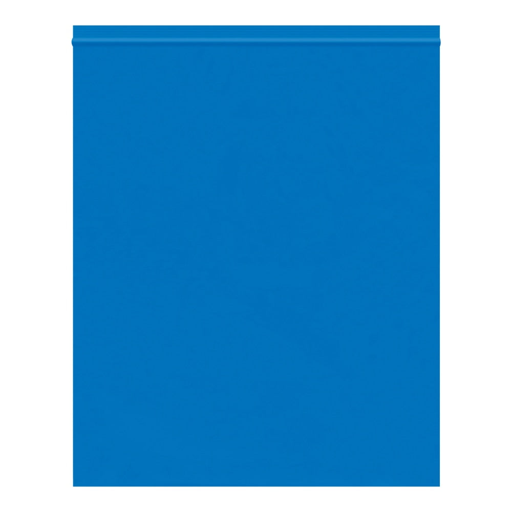 Partners Brand 2 Mil Colored Reclosable Poly Bags, 10in x 12in, Blue, Case Of 1000
