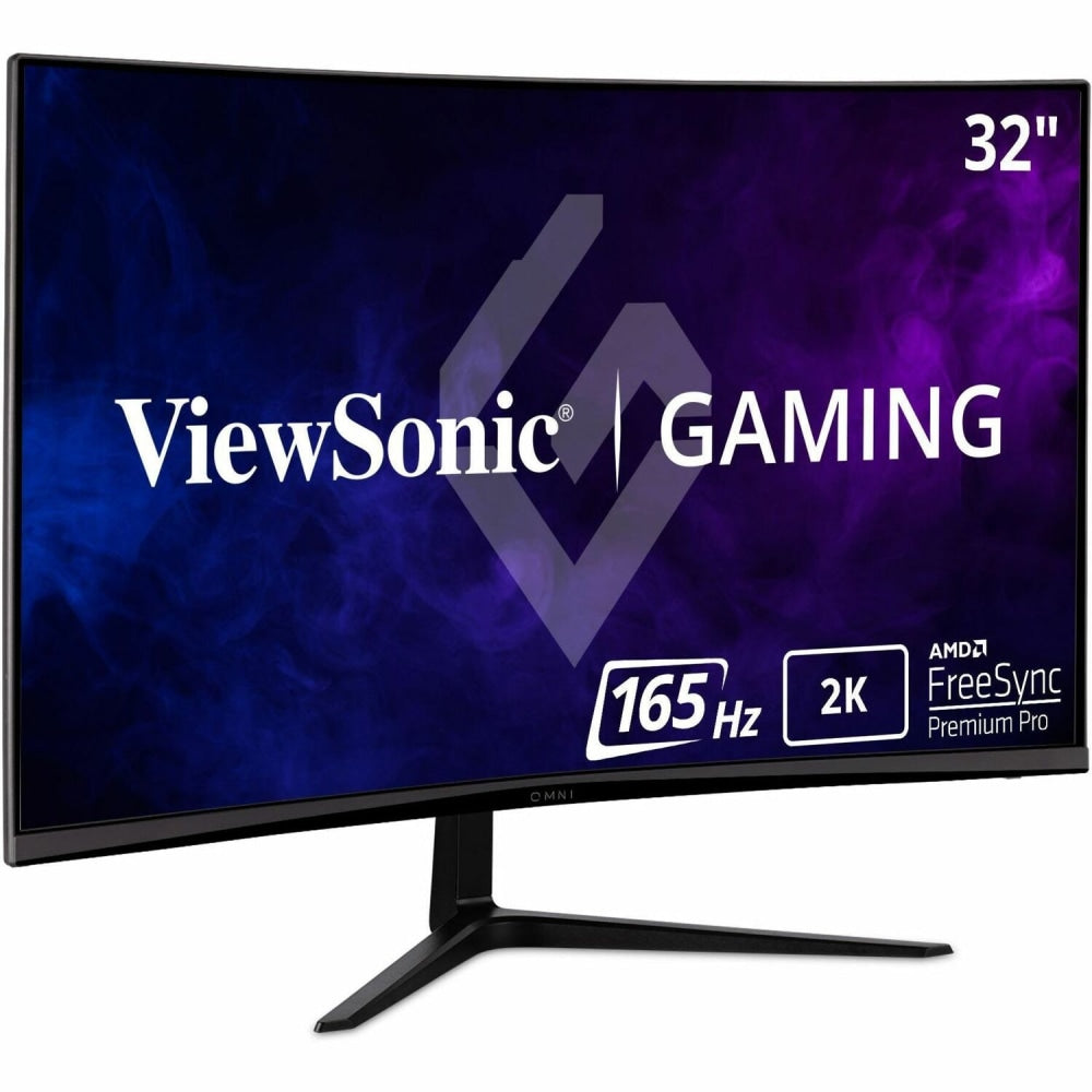 ViewSonic OMNI VX3218C-2K 32in 1440p Curved Gaming Monitor, FreeSync