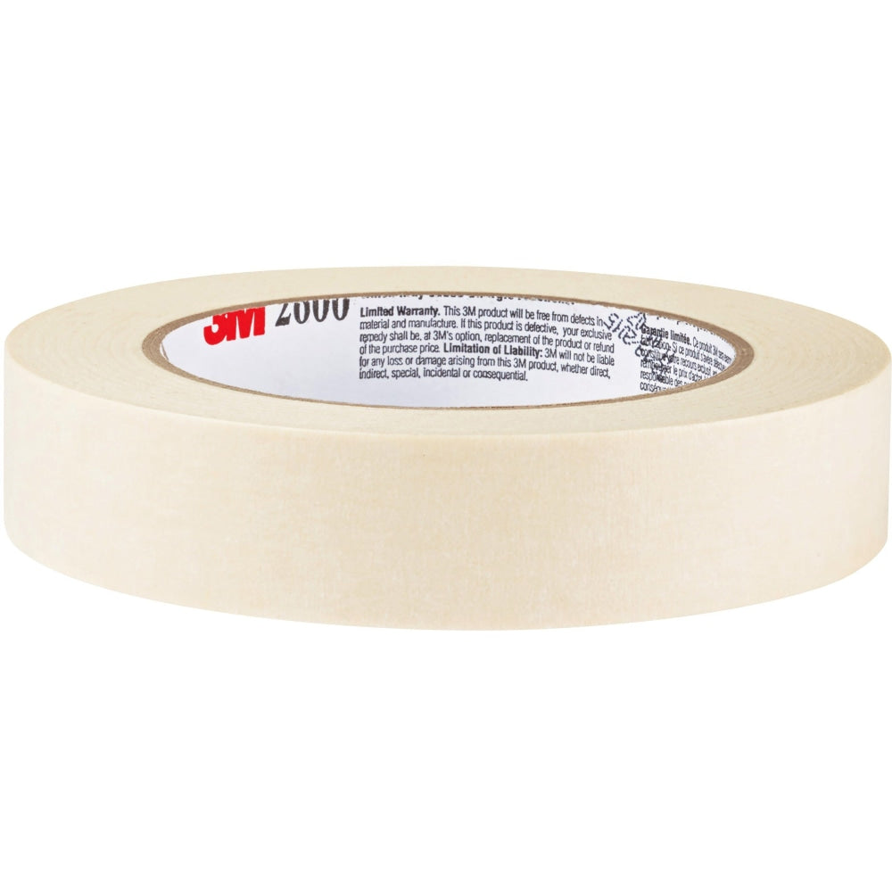 3M Highland Masking Tape, 1in x 60 yd., Cream