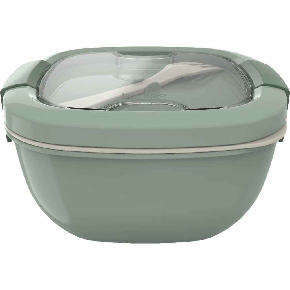 Bentgo Salad Lunch Container, 4in x 7-1/4in, Khaki Green