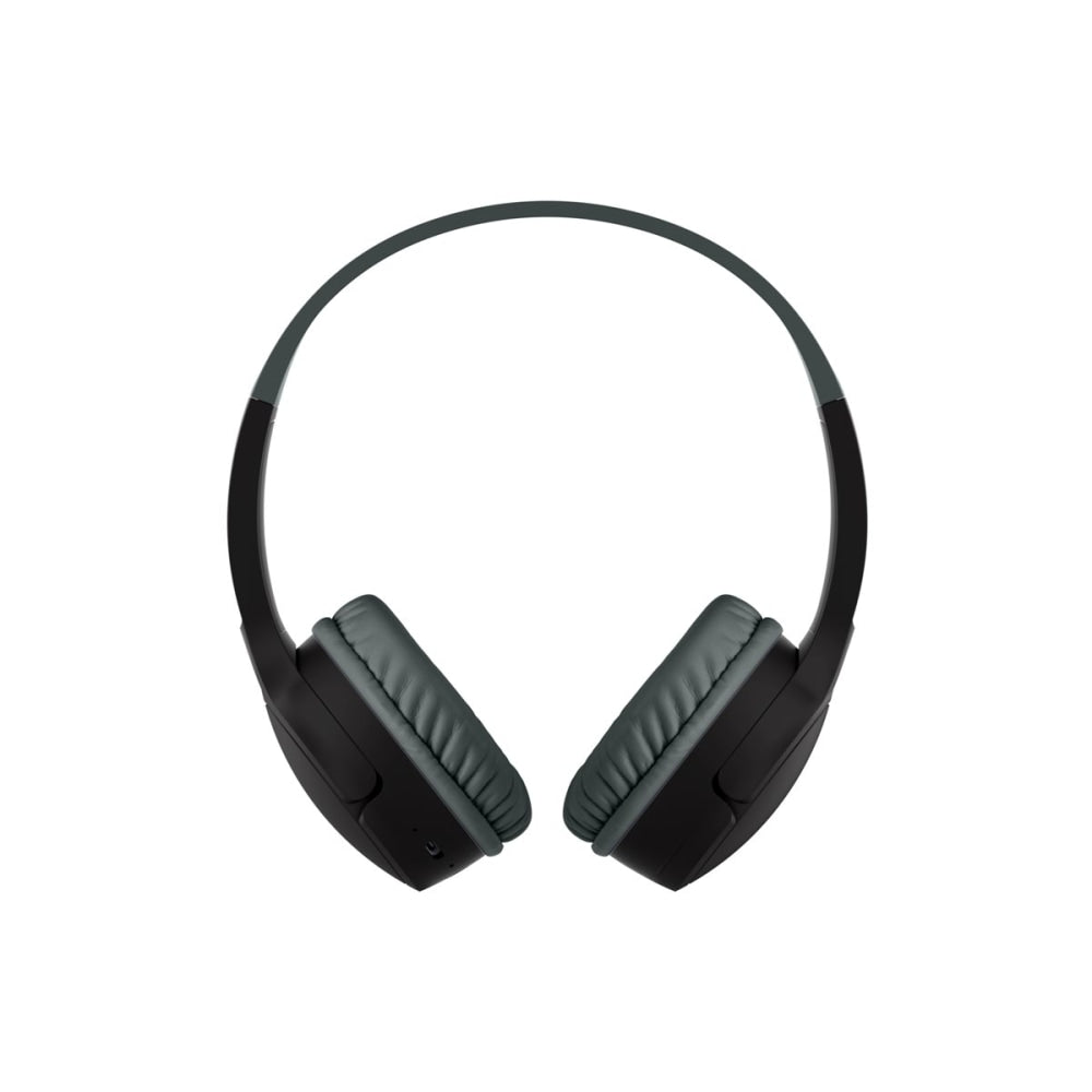 Belkin SoundForm Mini - Headphones with mic - on-ear - Bluetooth - wireless - 3.5 mm jack - black