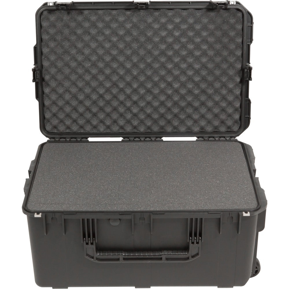 SKB Cases iSeries Large Protective Case With Cubed Foam And Wheels, 29in x 18in x 14in, Black