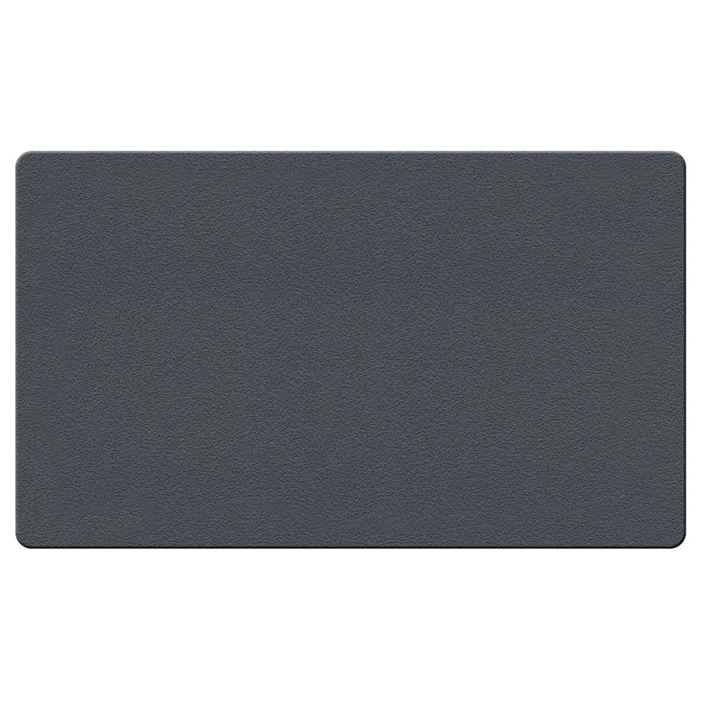 Ghent Fabric Bulletin Board With Wrapped Edges, 48-5/8in x 72-5/8in, Blue