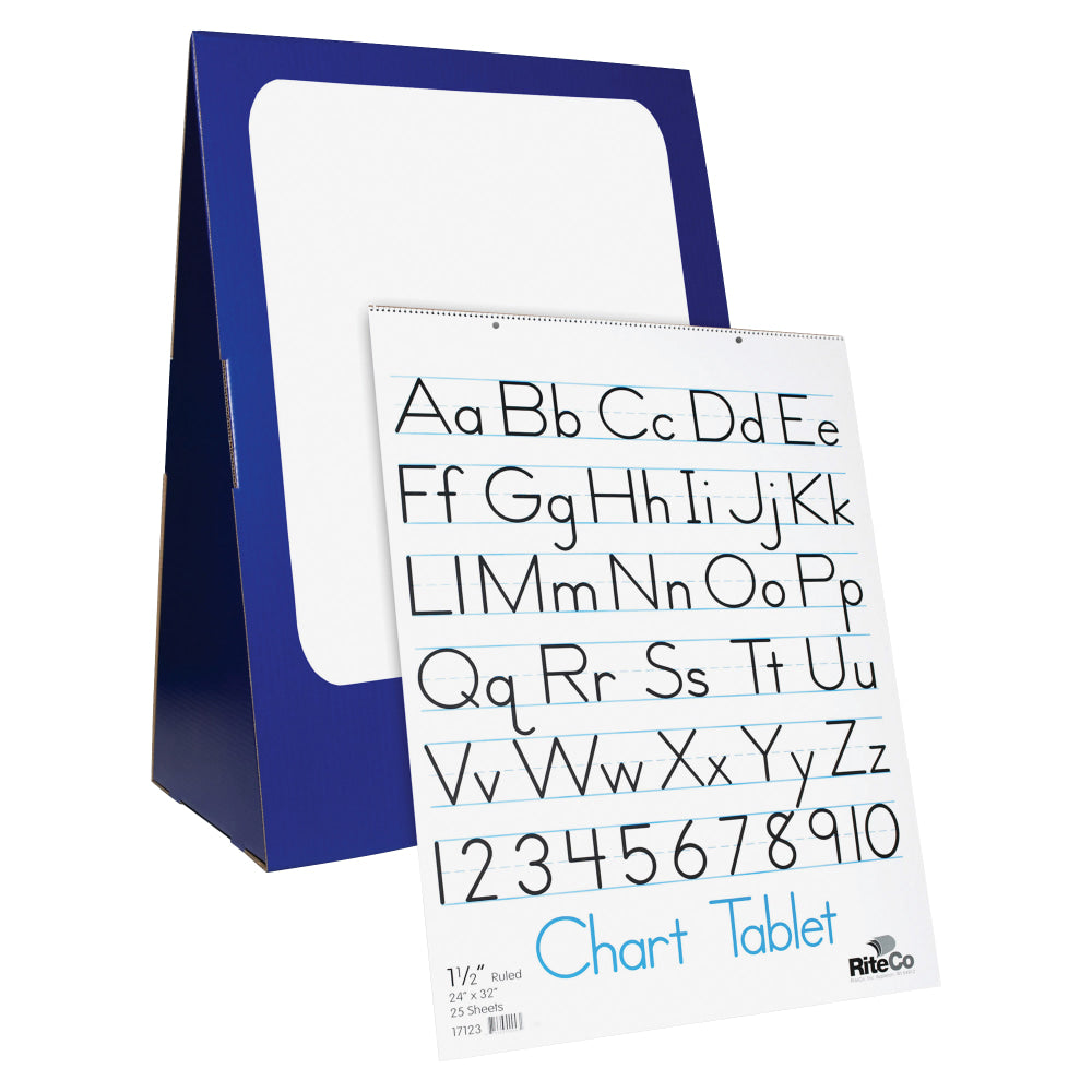 Flipside Deluxe Chart Stand/DryErase Tablet Set