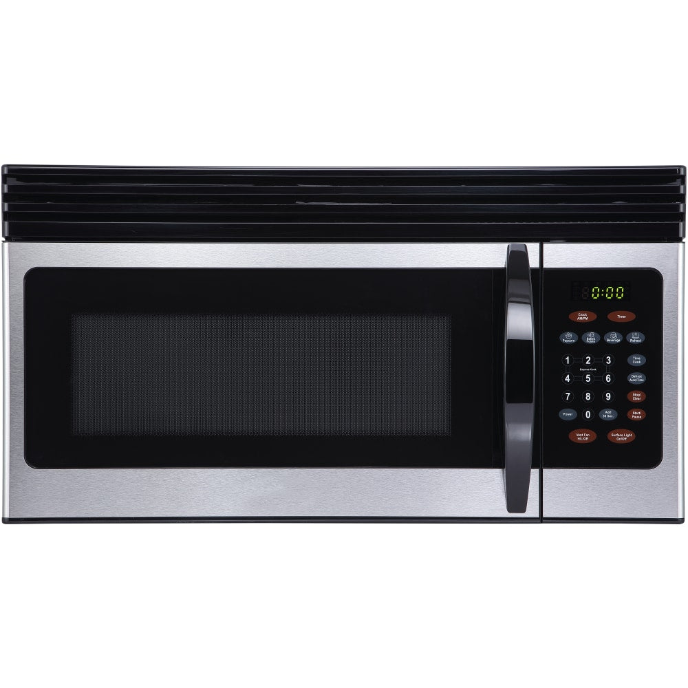Black+Decker 1.6 Cu Ft Over-The-Range Microwave, Stainless Steel