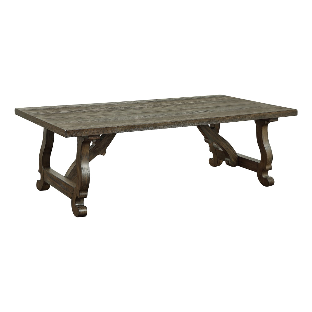 Coast to Coast Orchard Park 54in Wood Cocktail Table, Brown