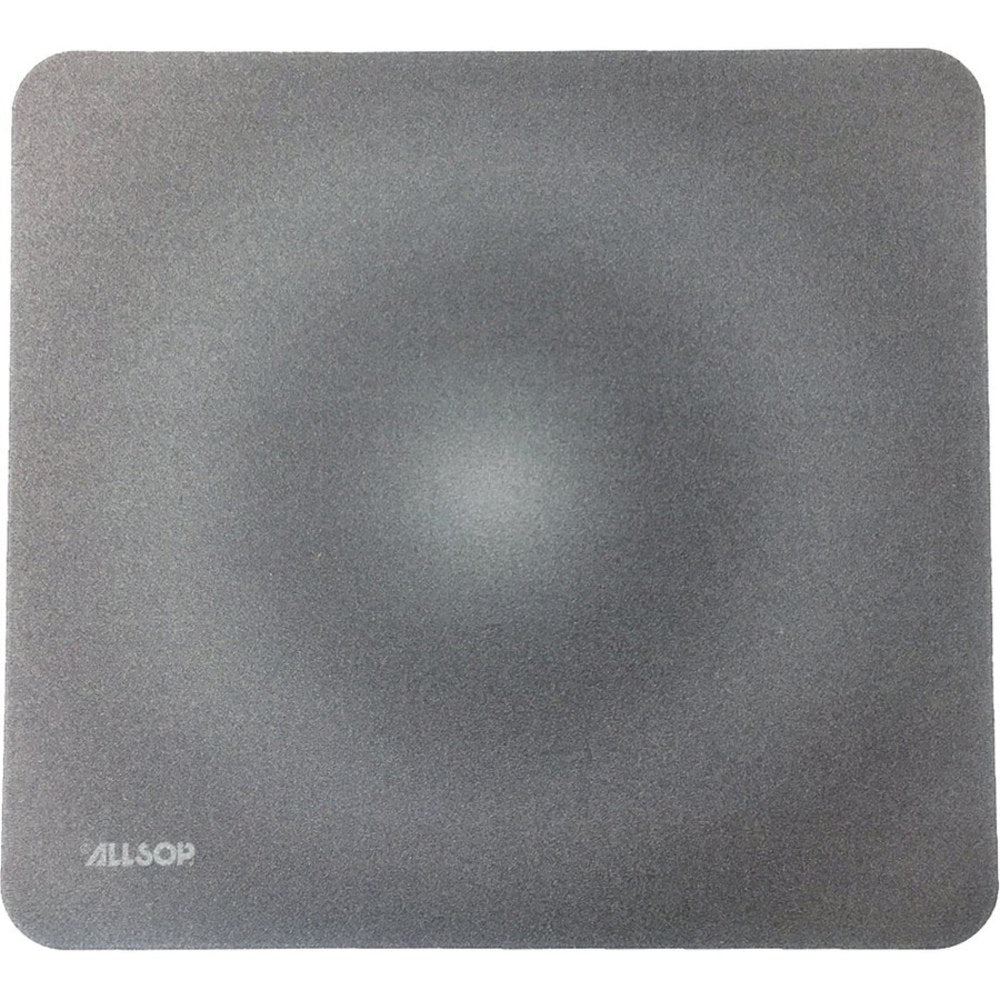 Allsop Accutrack Slimline Mouse Pad, 0.16inH x 8inW x 8.5inD, Silver