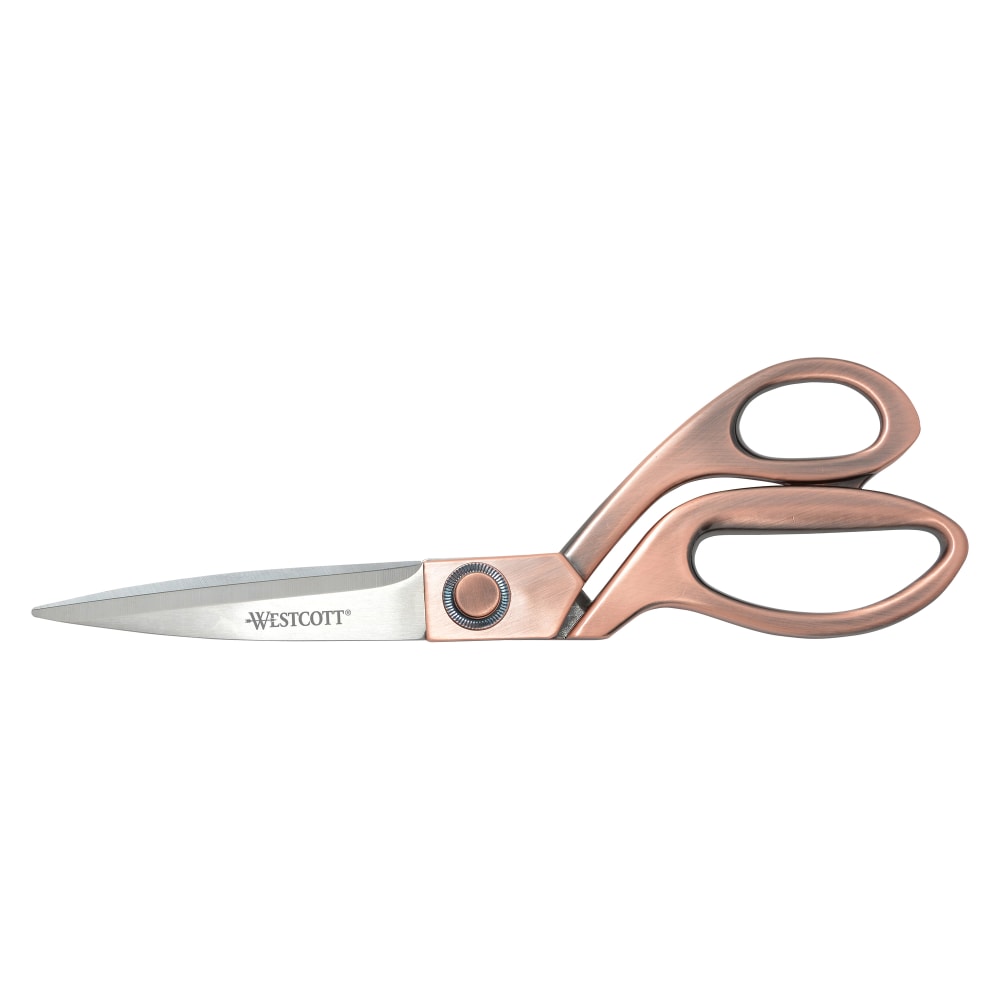 Westcott Vintage Scissors, 8in, Pointed, Copper