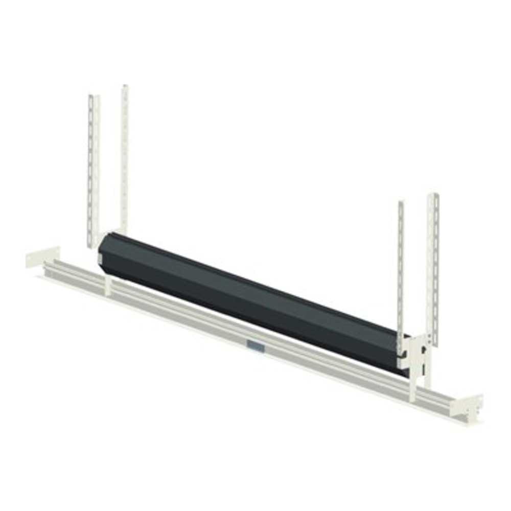 Elite Screens Ceiling Trim Kit ZCU5 - Mounting kit (4 Suspension Bars, 4 ceiling panels, 4 installation planks, 12 brackets) - for projection screen - metal - white - in-ceiling mounted