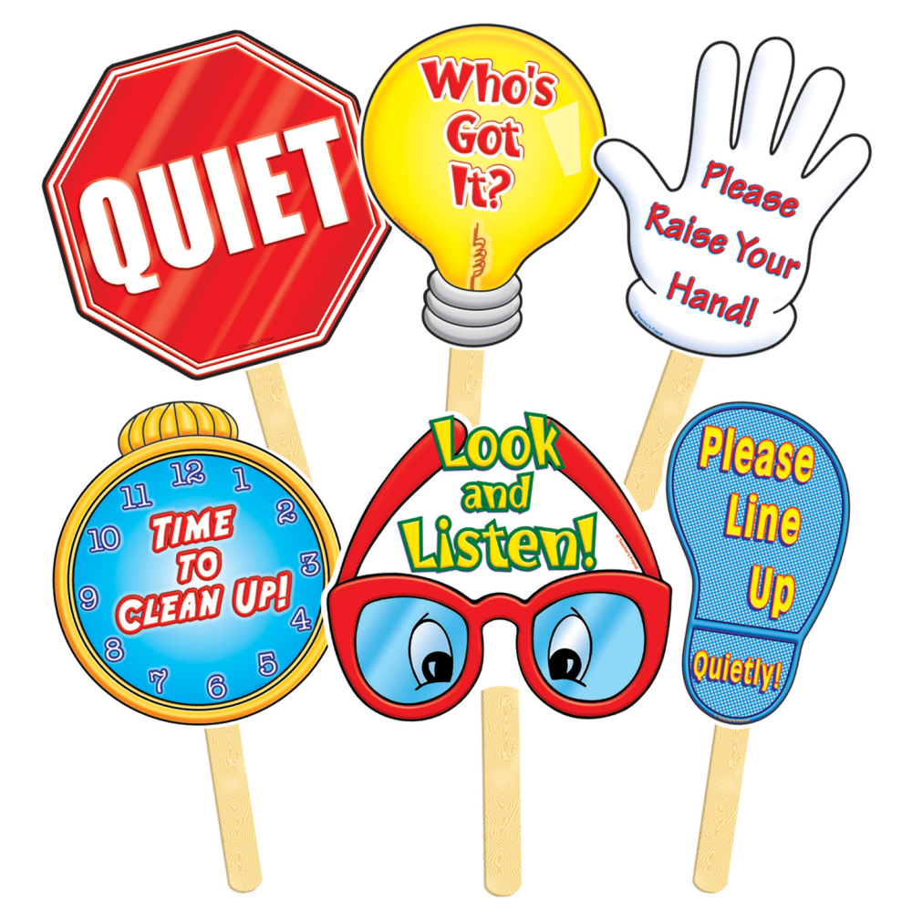Teachers Friend Classroom Signs, Pack Of 6
