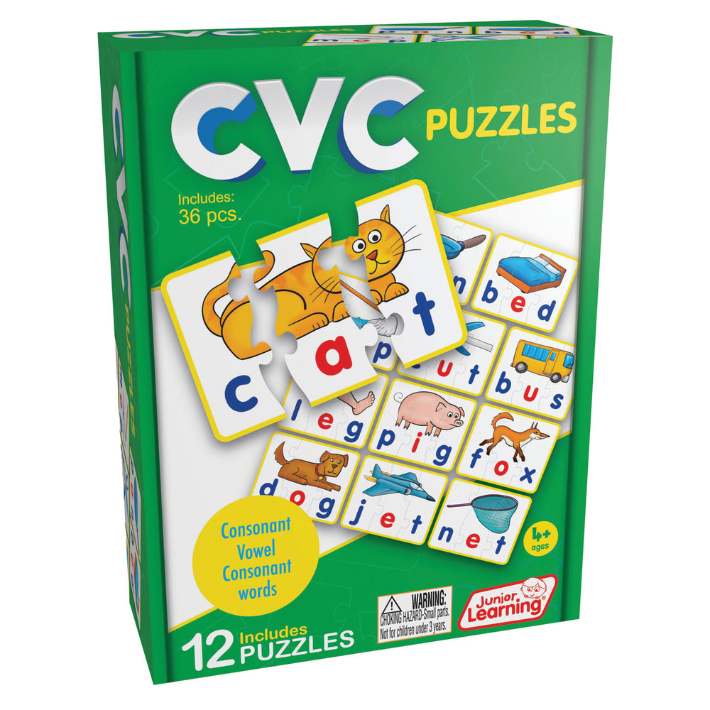 Junior Learning CVC Puzzles