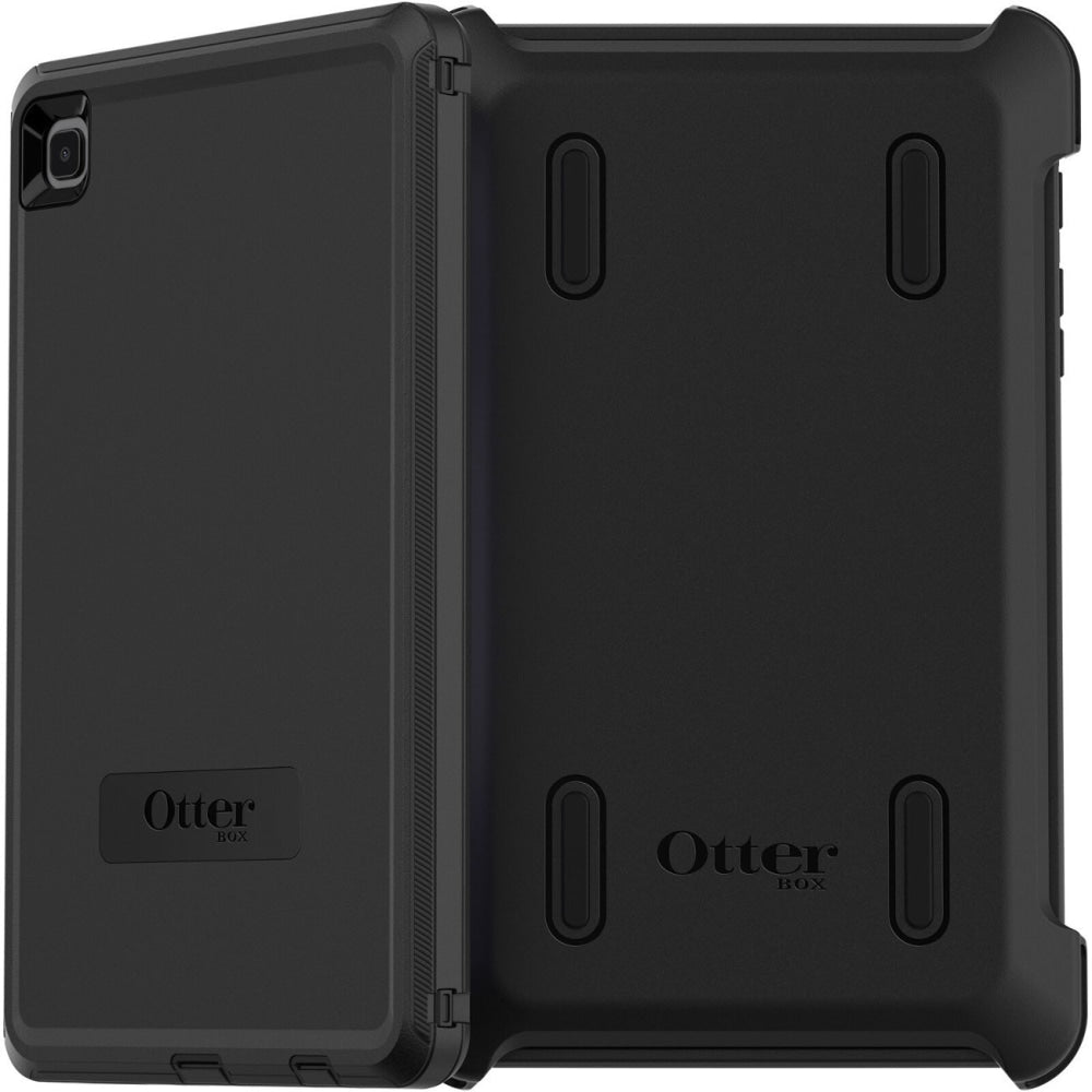 OtterBox Defender Series Pro - Back cover for tablet - rugged - polycarbonate, synthetic rubber - black - for Samsung Galaxy Tab A7 Lite