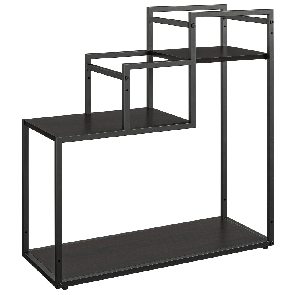 Ameriwood Home Weston Plant Stand, 23-7/16inH x 23-1/16inW x 9inD, Espresso