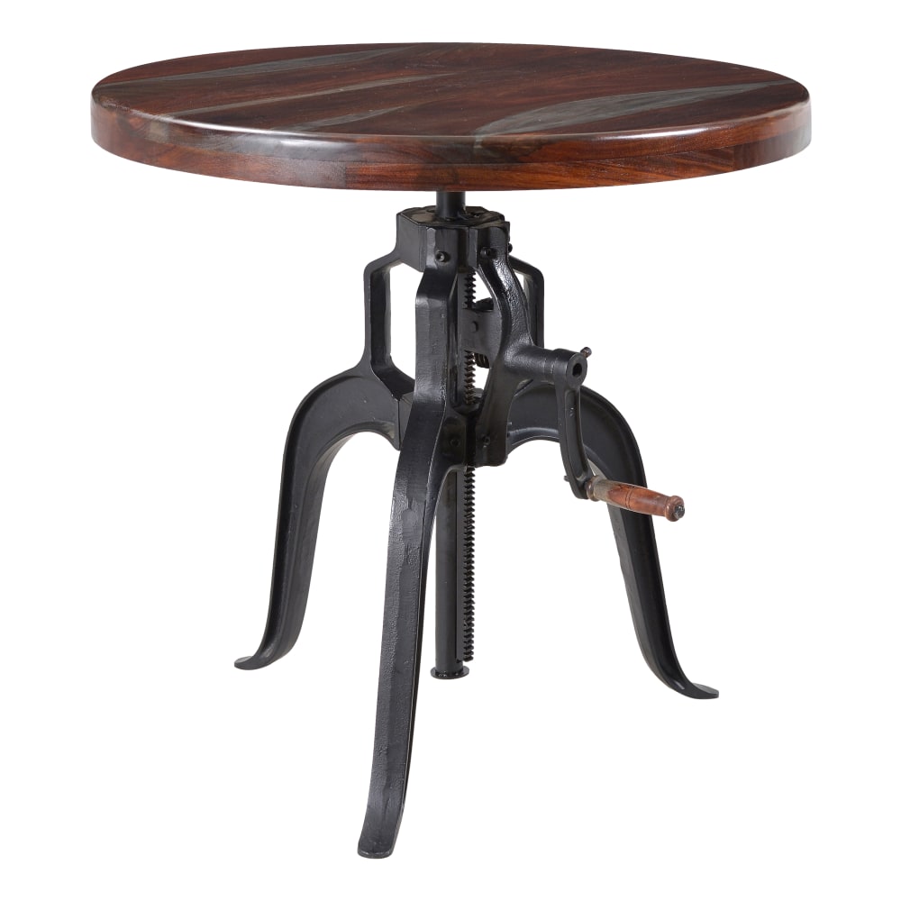 Coast to Coast Round Cafe Table, 41inH x 30inW x 30inD, Gray