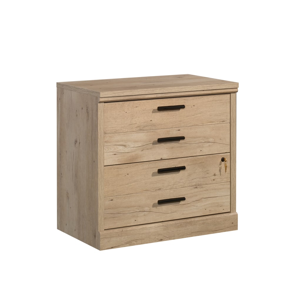 Sauder Mason Peak Commercial 31-5/16inW x 19-1/2inD Lateral 2-Drawer File Cabinet, Prime Oak