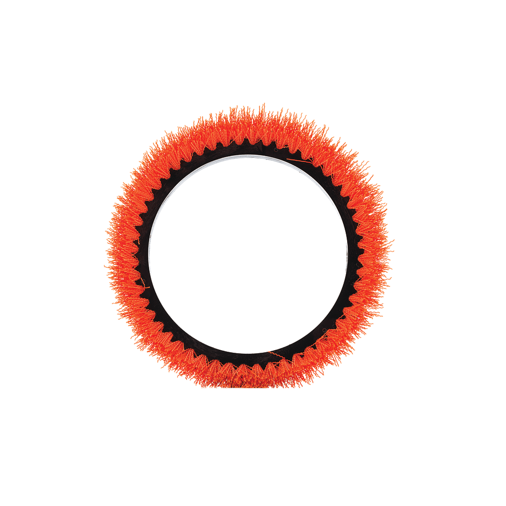 Oreck Commercial Orbiter Scrub Brush, 13in, Orange