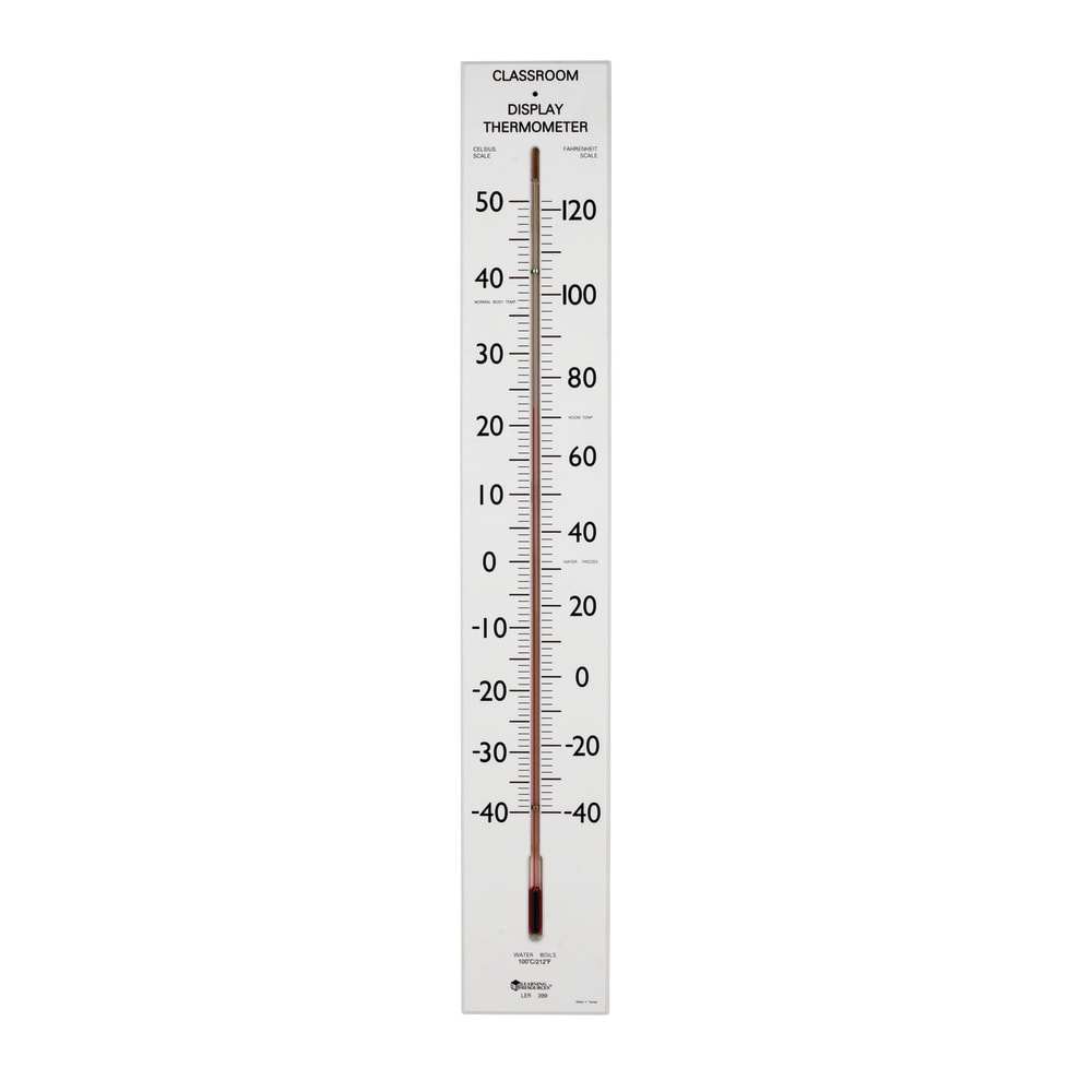 Learning Resources Giant Classroom Thermometer, Pre-K - Grade 12