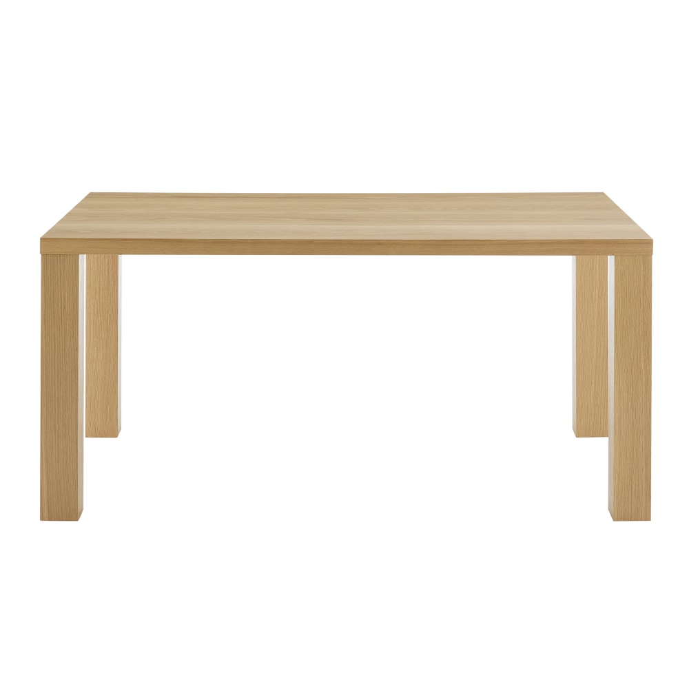 Eurostyle Abby Dining Table, 30inH x 63inW x 35-1/2inD, Oak