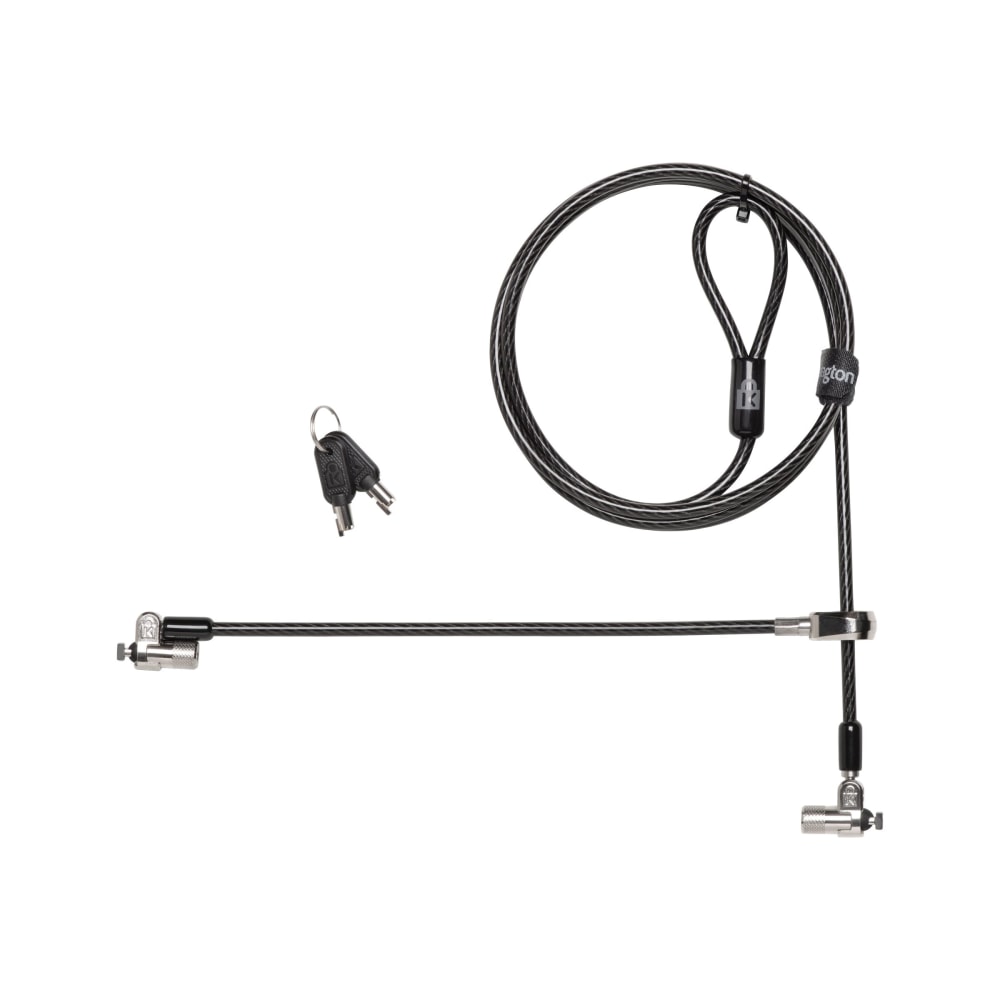 Kensington MicroSaver 2.0 Keyed Twin Laptop Lock - Security cable