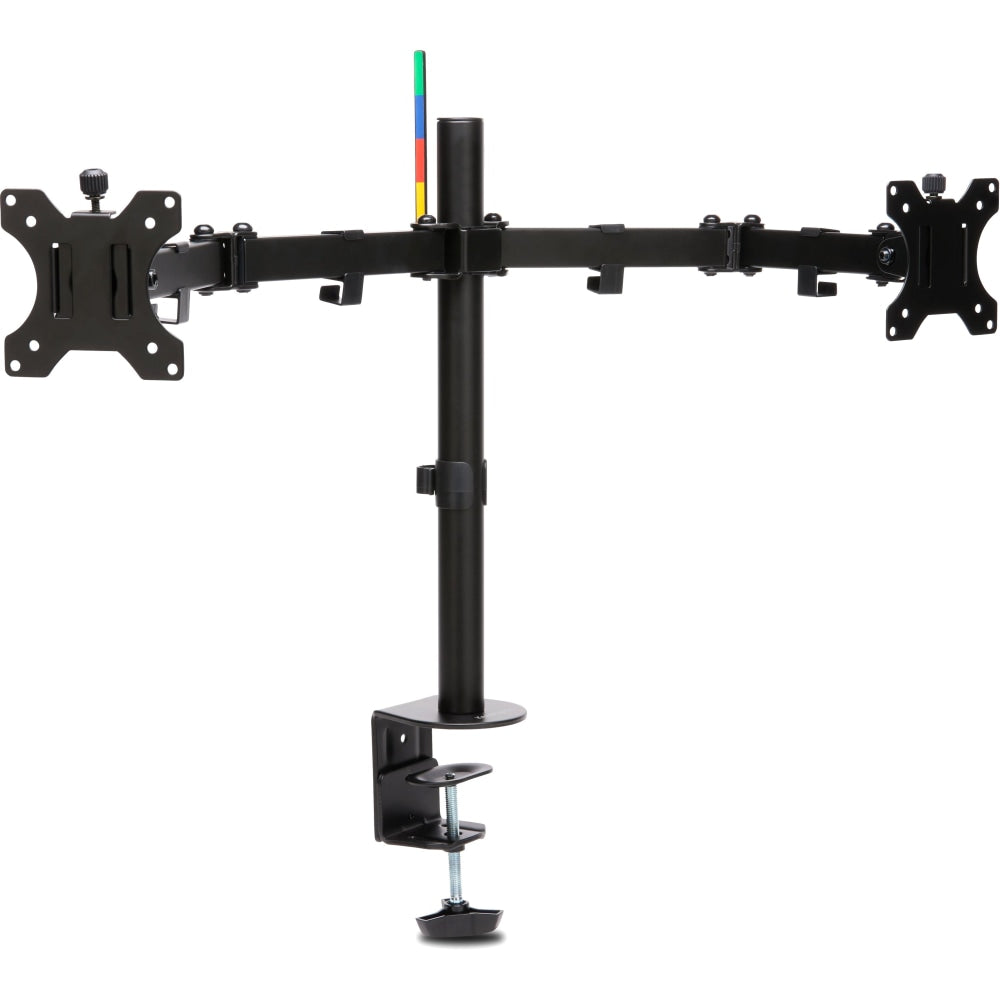 Kensington SmartFit Desk Mount for Monitor - Black - 2 Display(s) Supported - 32in Screen Support - 35.27 lb Load Capacity - 75 x 75, 100 x 100