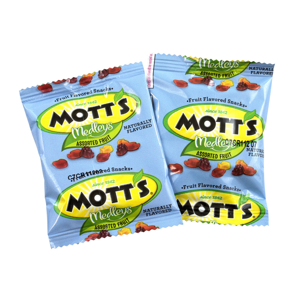 Motts Medleys Fruit Snacks, Box Of 48