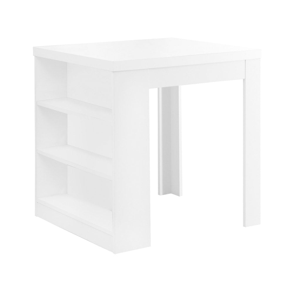 Monarch Specialties Anabel Dining Table, 30inH x 35-1/2inW x 31-1/2inD, White