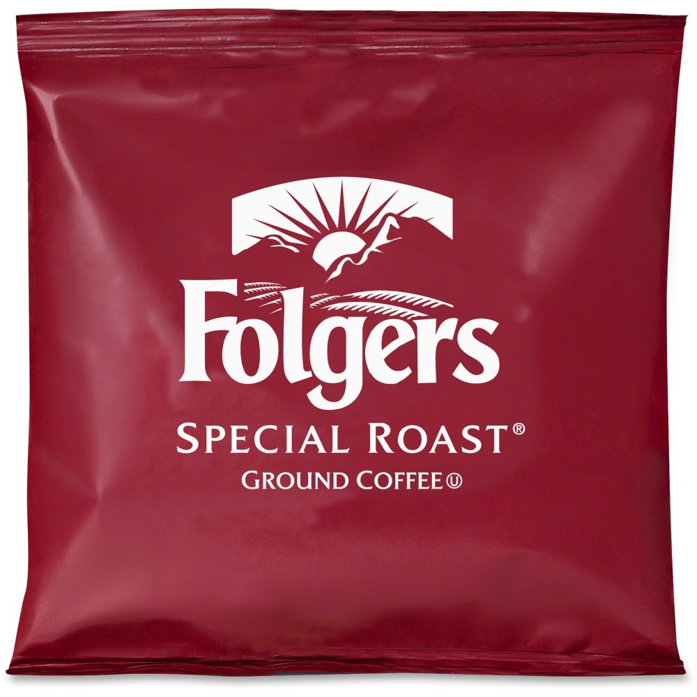 Folgers Single-Serve Coffee Packets, Medium Roast, Special Roast, Carton Of 42