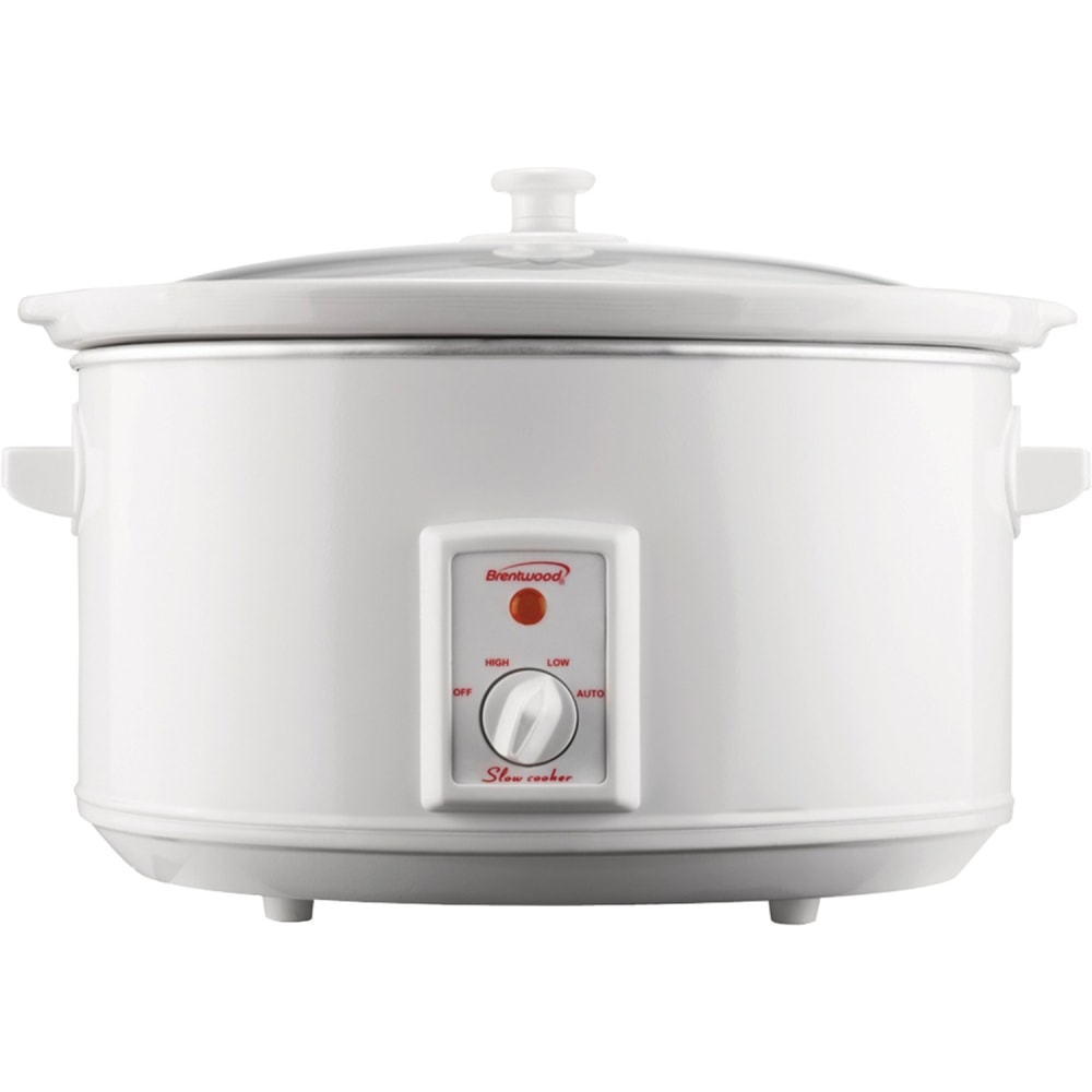 Brentwood SC-165W Cooker & Steamer - 2 gal - White
