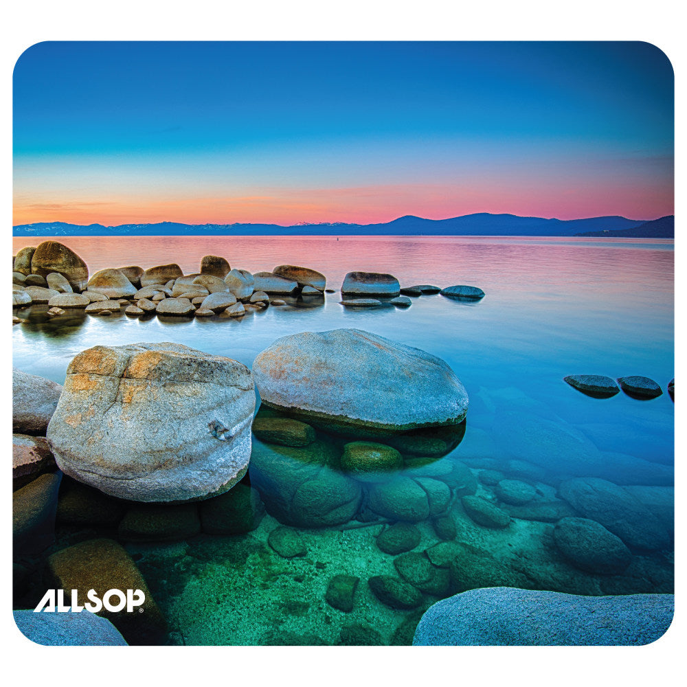 Allsop Naturesmart Mouse Pad, 8in x 8-3/4in, Tahoe