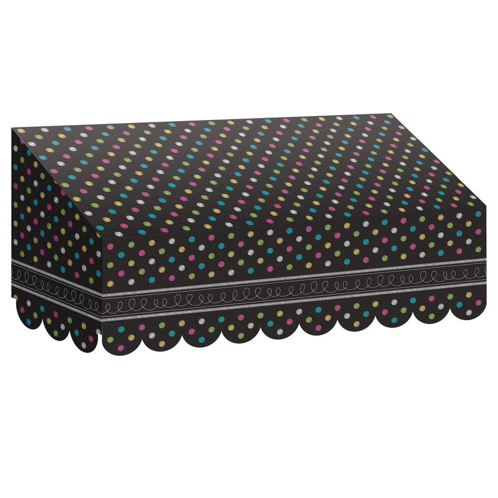 Teacher Created Resources Classroom Awning, 12 1/2inH x 24inW x 8inD, Chalkboard Brights