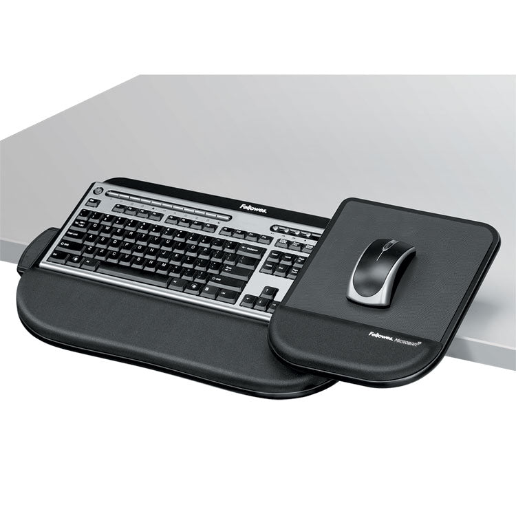 Tilt 'n Slide Keyboard Manager With Comfort Glide, 19.5w X 11.5d, Black