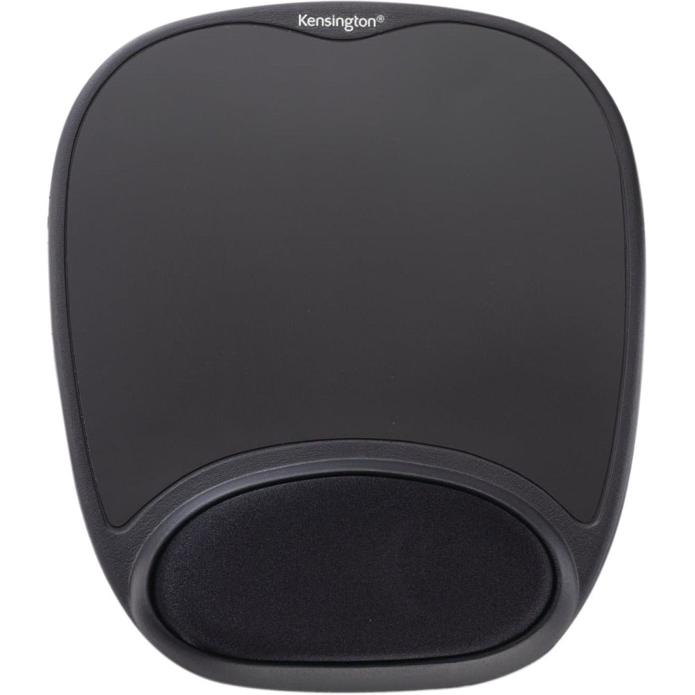 Kensington Comfort Gel Mouse Pad - Black - 1.50in x 9.37in x 13in Dimension - Black - Gel - 1 Pack