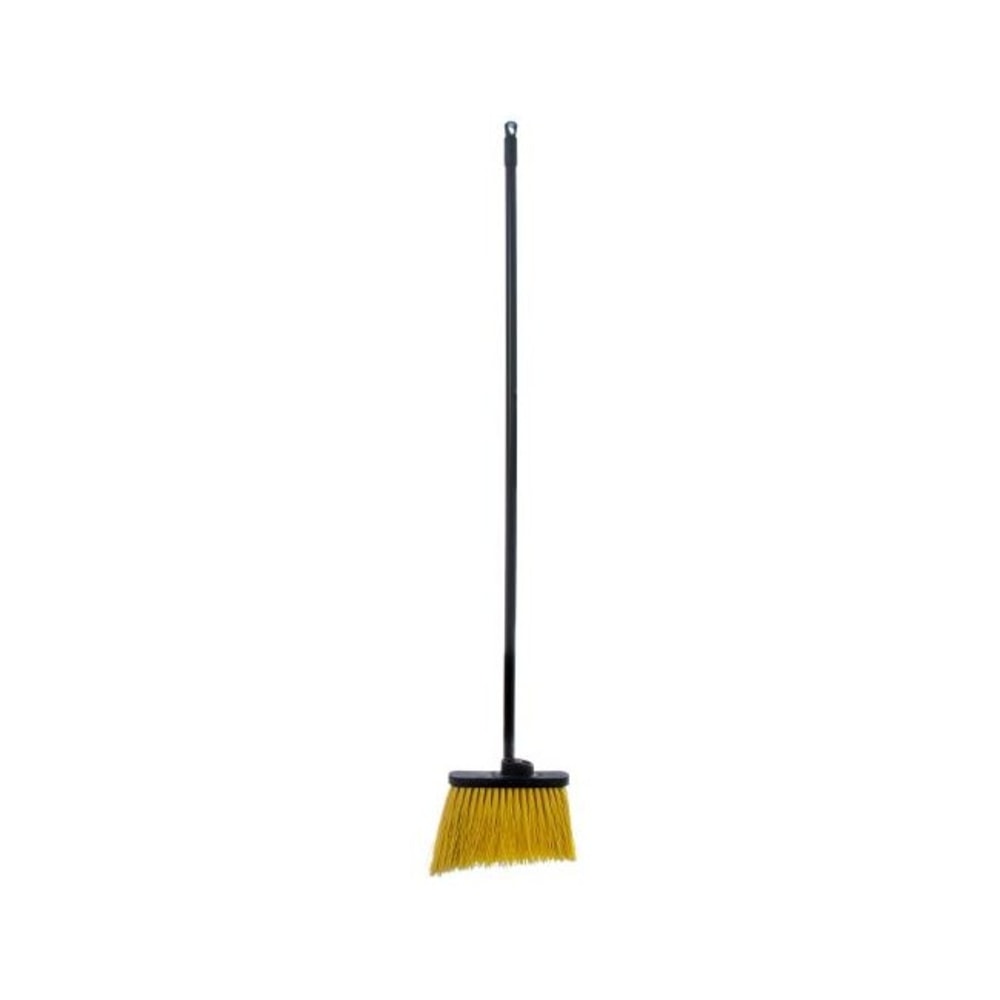 Carlisle Duo-Sweep Heavy-Duty Angle Broom, 48in, Black