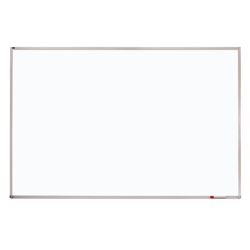 Quartet Non-Magnetic Melamine Dry-Erase Whiteboard, 96in x 48in, Aluminum Frame With Silver Finish