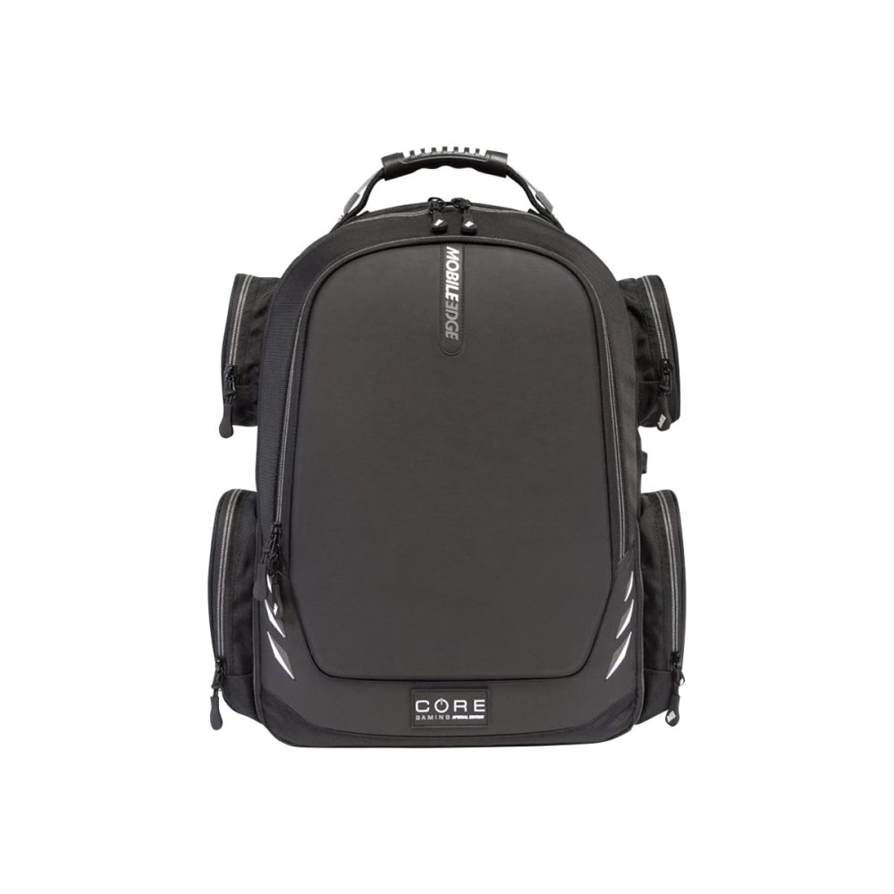 Mobile Edge Carrying Case (Backpack) for 17.3in to 18in Apple, Microsoft, Sony, Nintendo iPad Notebook, Tablet, eReader, Smartphone - Black