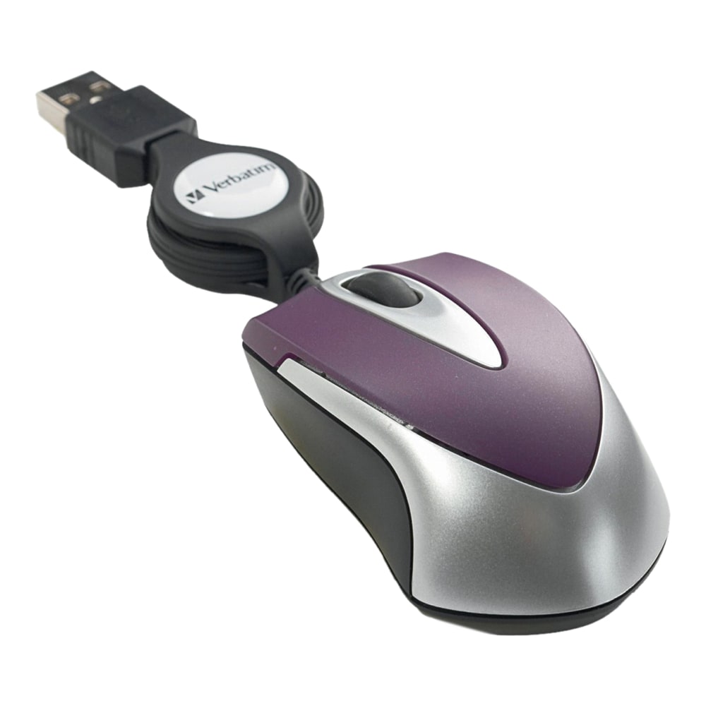 Verbatim Mini Travel Optical Mouse, Blue