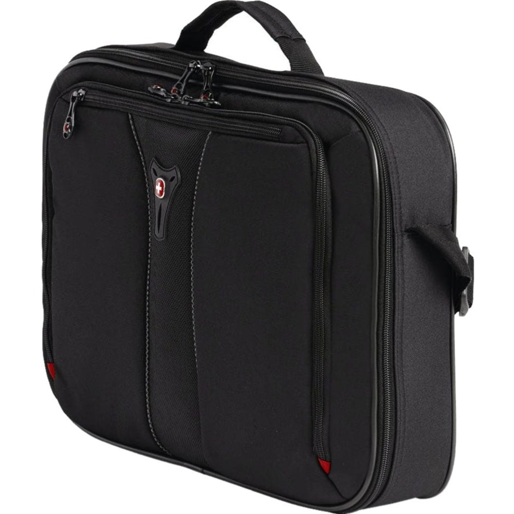 Swissgear Jasper Slimcase Black - Fits 15In Laptop W/Tablet Pocket