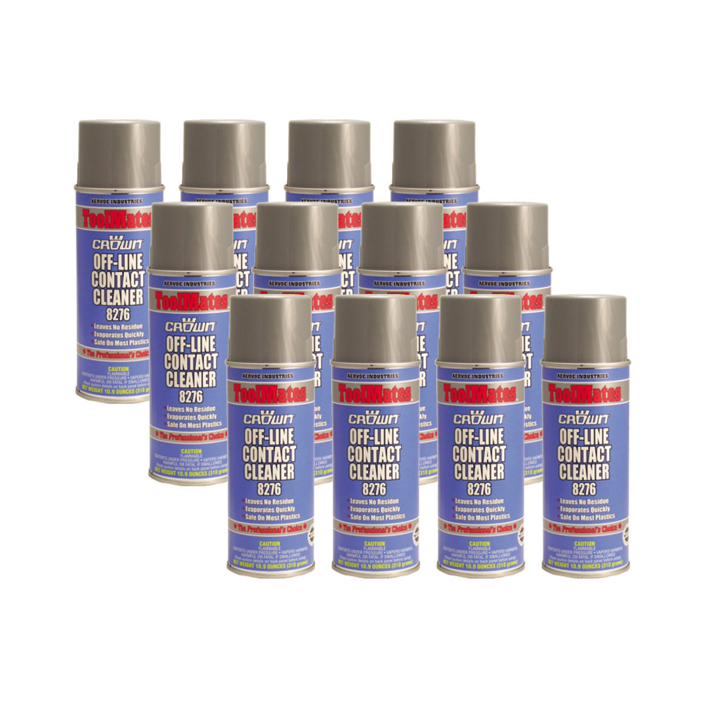Off-Line Aerosol Contact Cleaner, 10.9 Oz Can, Case Of 12