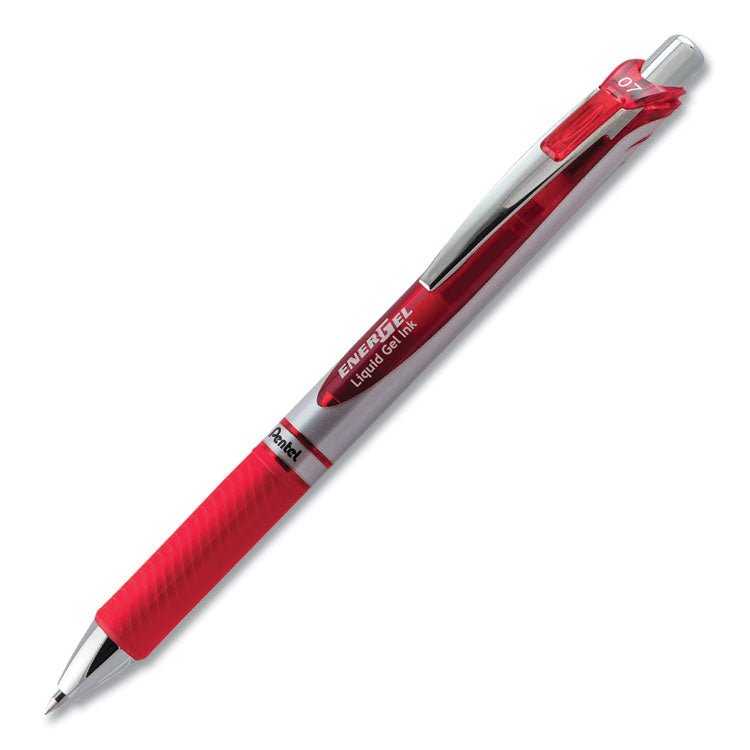 PROFILE GEL PEN, RETRACTABLE, MEDIUM 0.7 MM, ASSORTED INK AND BARREL COLORS, 8/PACK