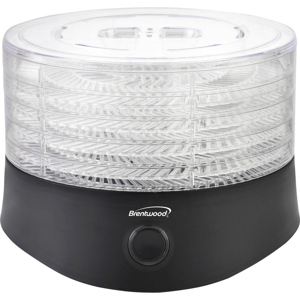 Brentwood FD-1026BK 5-Tray Food Dehydrator with Auto Shut Off, Black