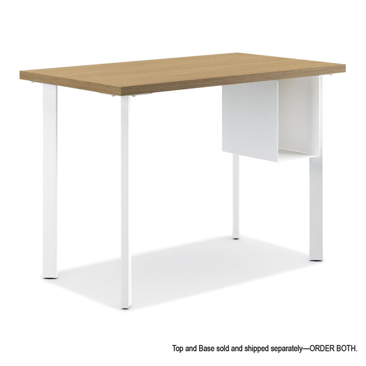 Coze Writing Desk Worksurface, Rectangular, 42" x 24", Natural Recon