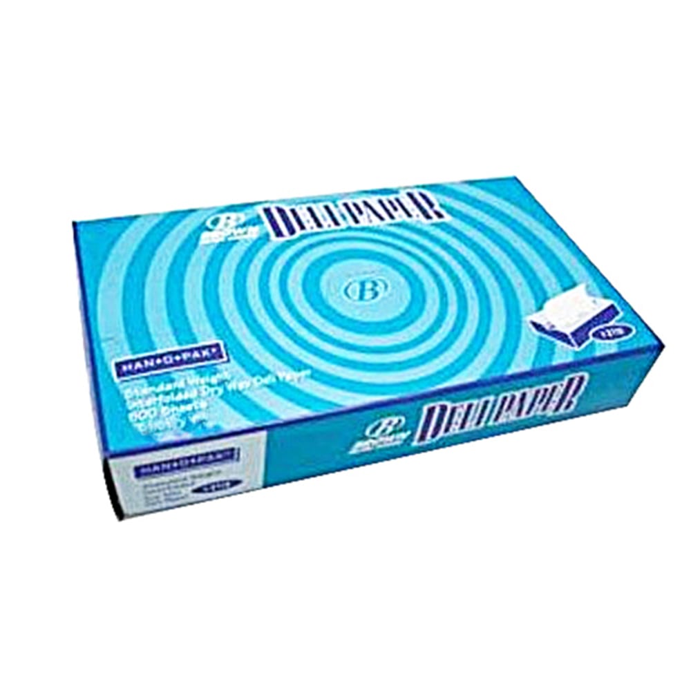 Brown Paper Goods Deli Paper, 6in x 10-3/4in, White, Pack Of 500 Sheets