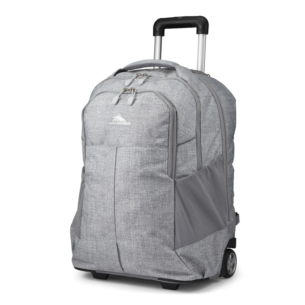 High Sierra Powerglide Pro Backpack With 15.6in Laptop Pocket, Silver