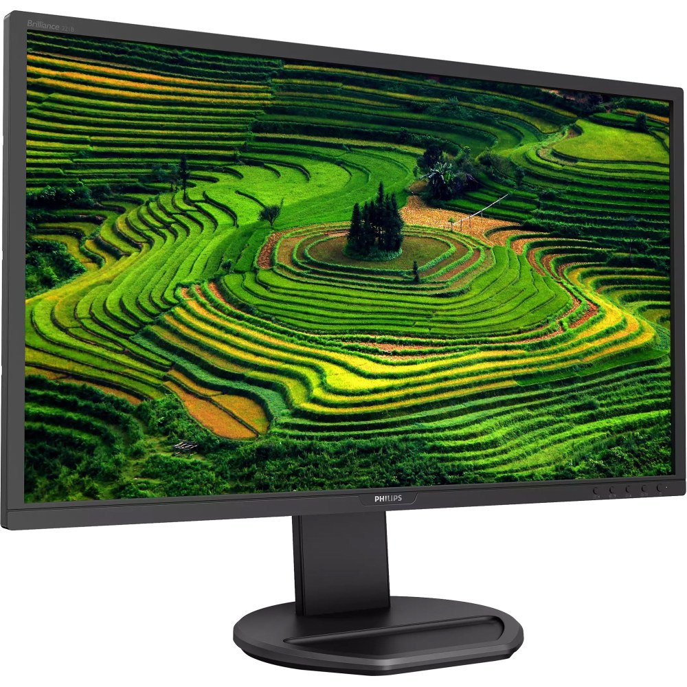 Philips 221B8LJEB 22in Class Full HD LCD Monitor - 16:9 - Textured Black - 21.5in Viewable - Twisted nematic (TN) - WLED Backlight - 1920 x 1080 - 16.7 Million Colors - Adaptive Sync - 250 Nit - 1 ms - 75 Hz Refresh Rate - DVI - HDMI - VGA