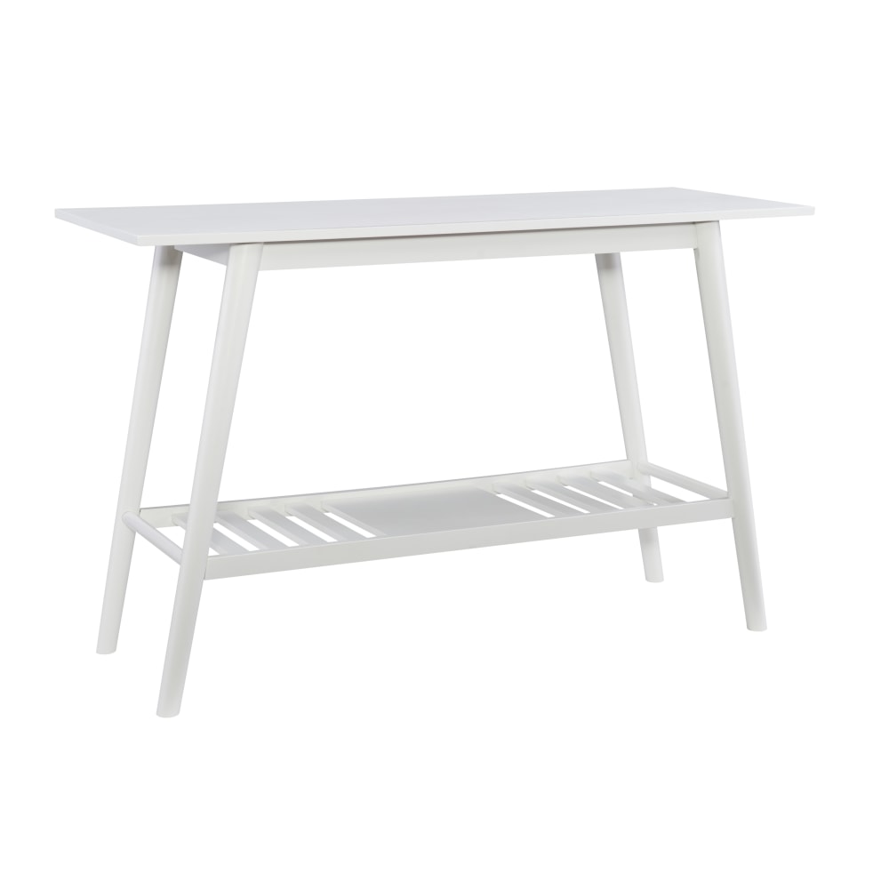 Linon Liberty Console Table, 30inH x 47inW x 18inD, White