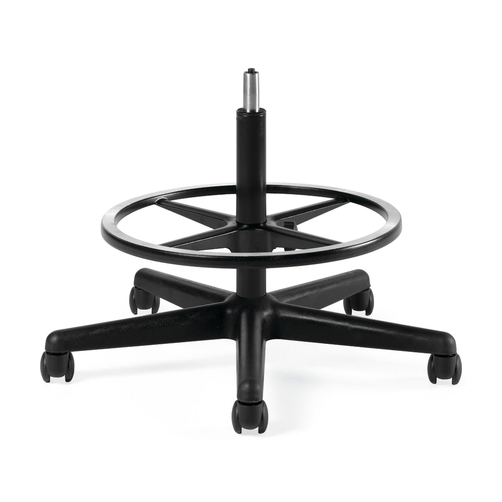 Offices To Go Stool Kit, 21inH x26inW x 26inD, Black