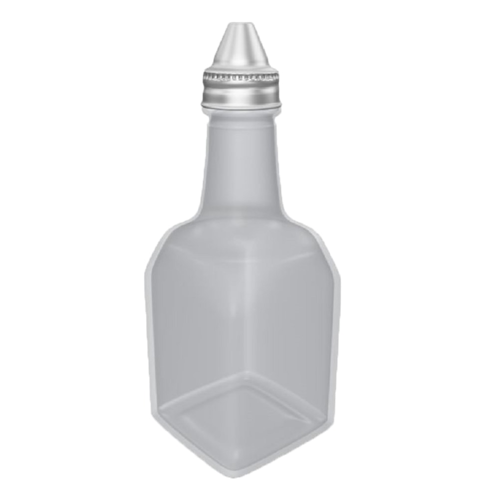 Hoffman Oil And Vinegar Cruets, 6 Oz, Clear, Pack Of 12 Cruets