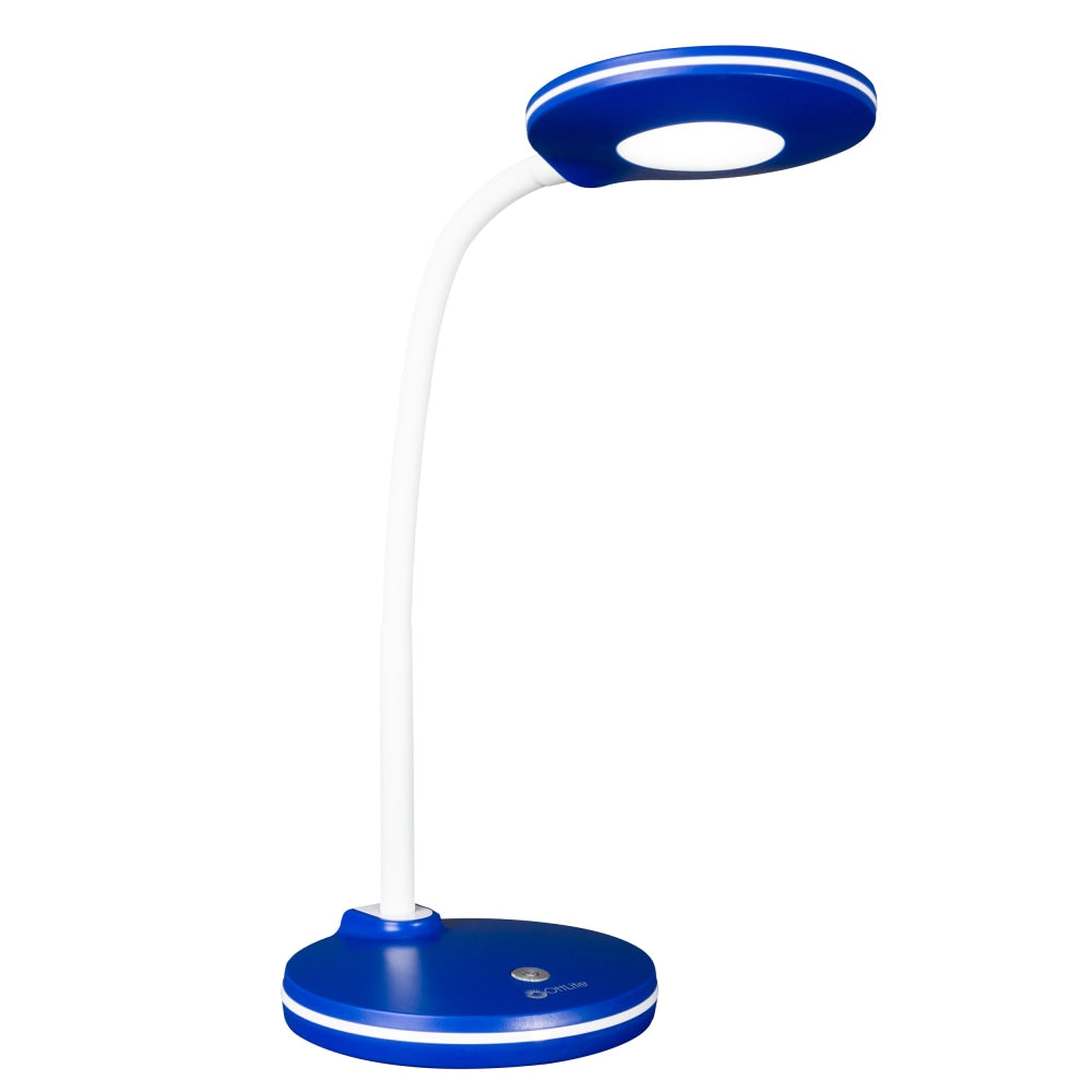 Ottlite Study LED Desk Lamp, 16inH, White