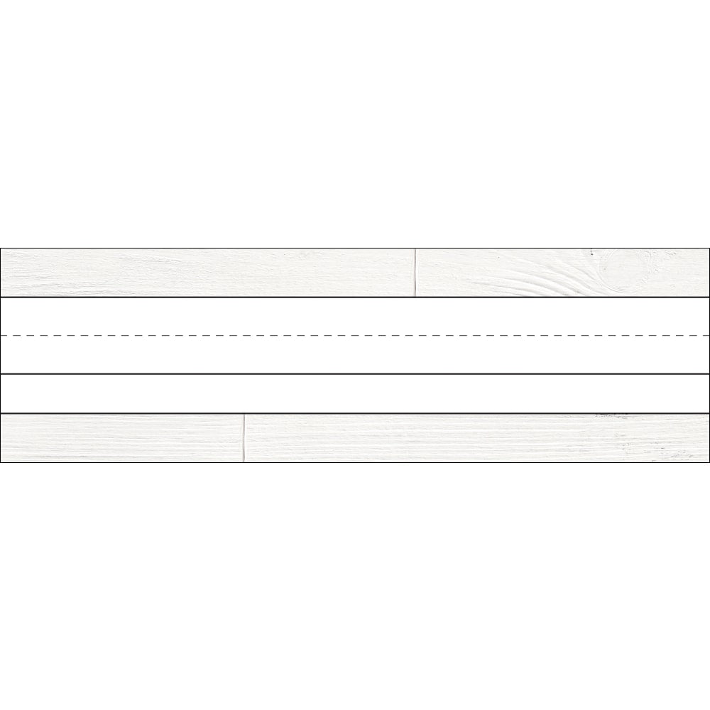 Schoolgirl Style Desk Nameplates, Industrial Chic Shiplap, 9 3/4inH x 3inW x 7/16inD, Pack Of 36 Nameplates