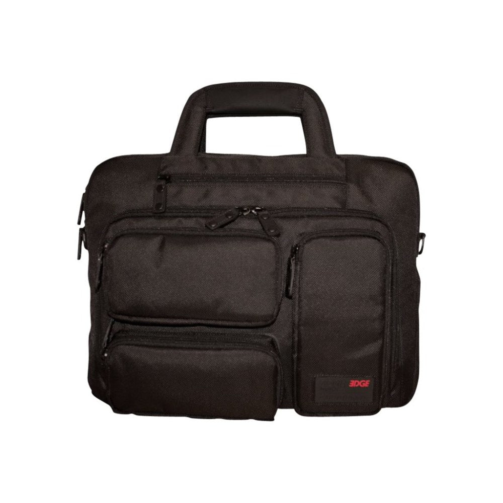 Mobile Edge MEBCC1 Carrying Case (Briefcase) for 16in Ultrabook - Black - 1680D Ballistic Nylon Body - Shoulder Strap, Hand Carry - 12in Height x 16.5in Width x 7in Depth